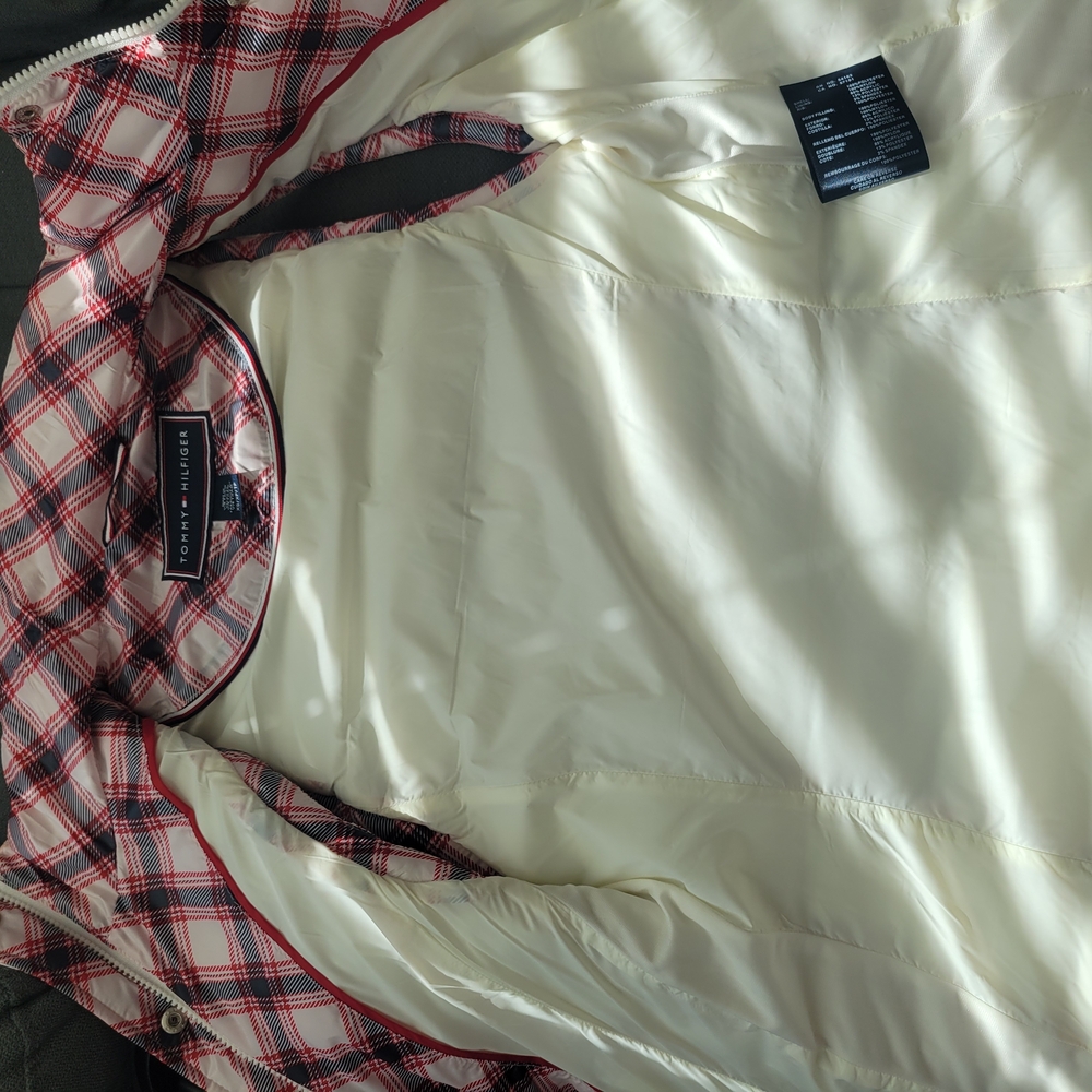 Tommy Hilfiger Red and Black Plaid Vest - Picture 2 of 5